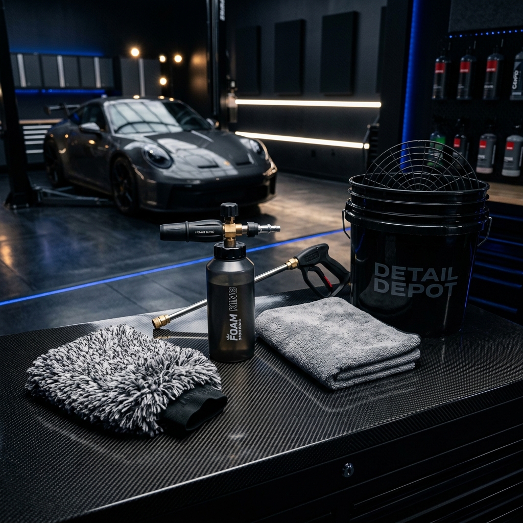 Premium Car Detailing Washing Tools